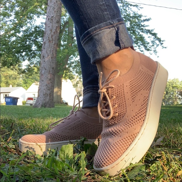 born sunburst platform sneaker